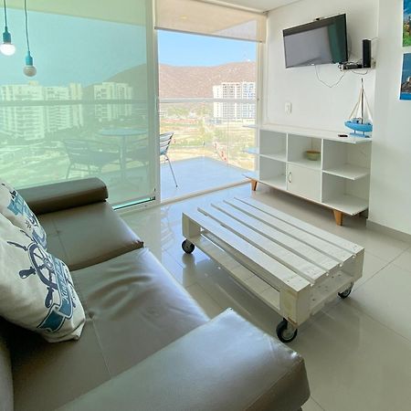 Edificio Areia En Pozos Colorados, Apto 2 Habitaciones 2 Banos Santa Marta Dış mekan fotoğraf