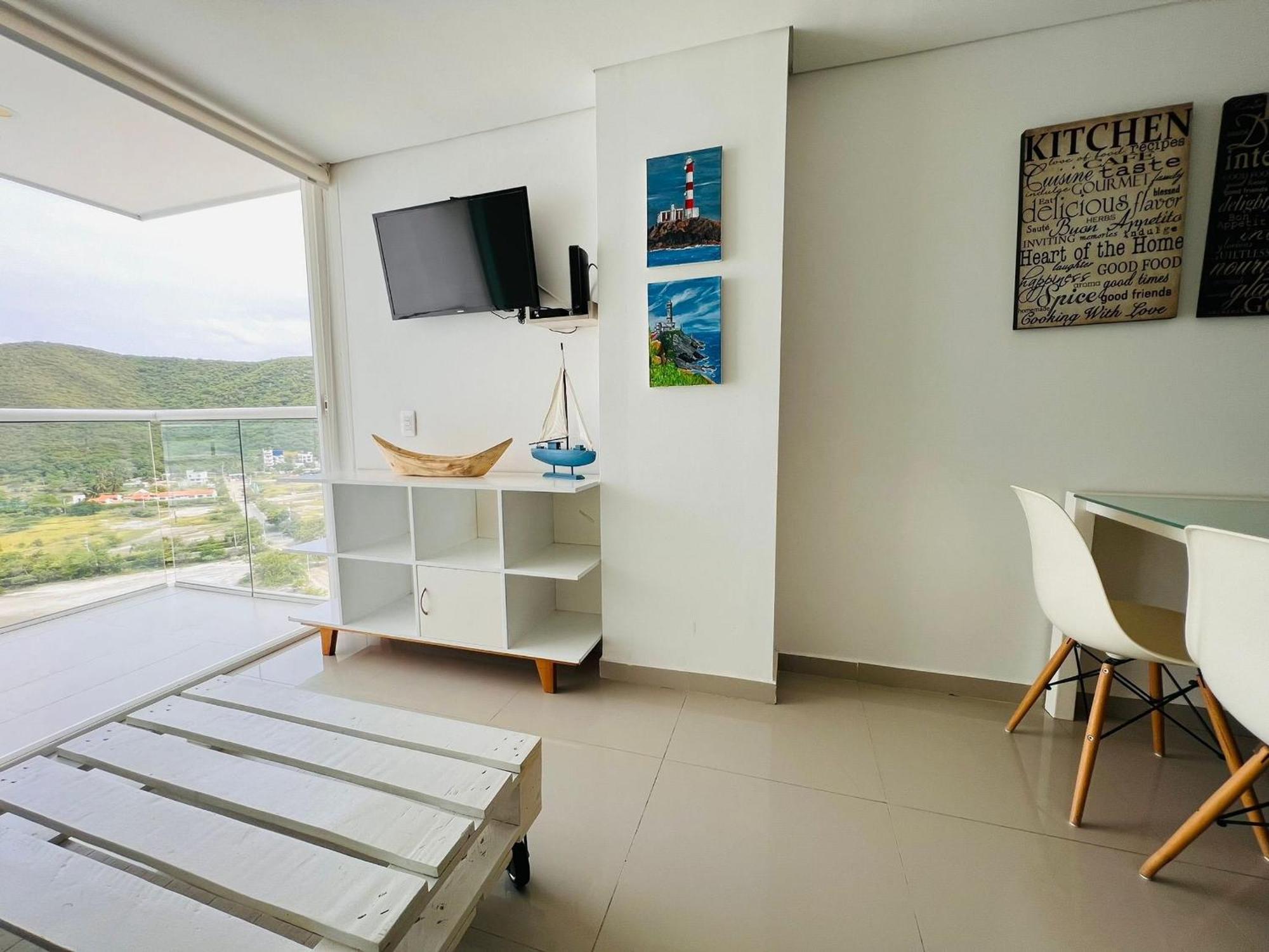 Edificio Areia En Pozos Colorados, Apto 2 Habitaciones 2 Banos Santa Marta Dış mekan fotoğraf