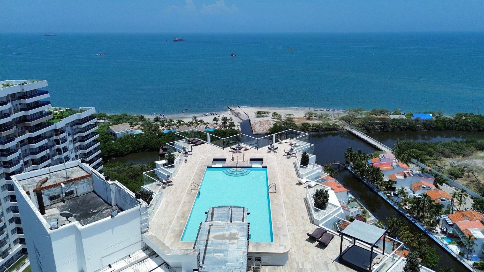 Edificio Areia En Pozos Colorados, Apto 2 Habitaciones 2 Banos Santa Marta Dış mekan fotoğraf