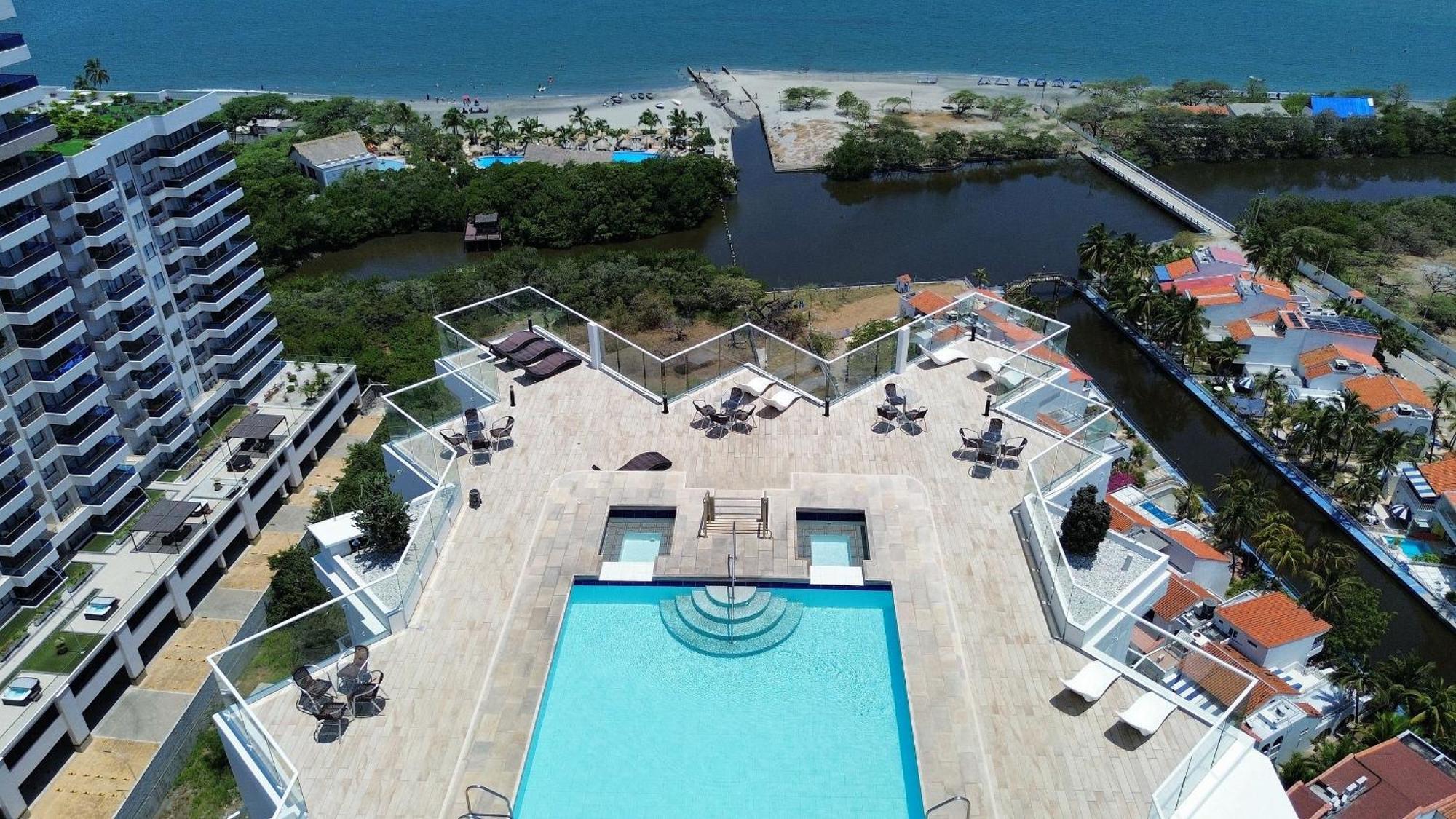 Edificio Areia En Pozos Colorados, Apto 2 Habitaciones 2 Banos Santa Marta Dış mekan fotoğraf